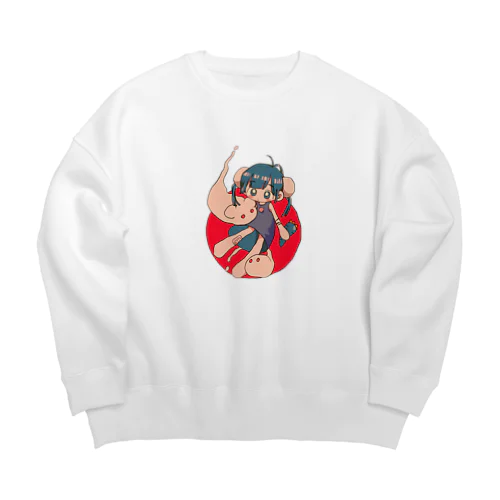 ひのたま Big Crew Neck Sweatshirt