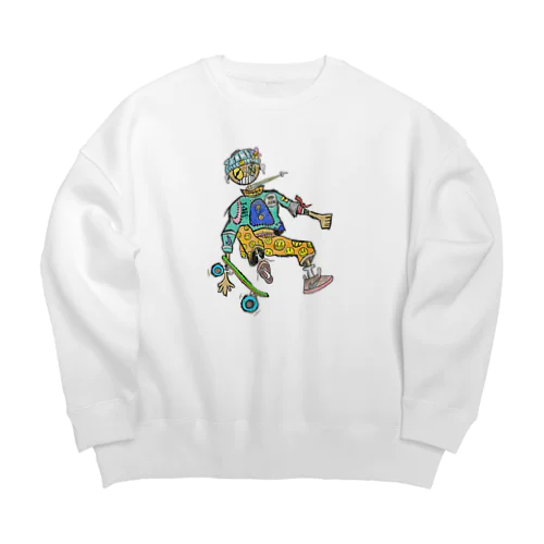 インスピレーションくん Big Crew Neck Sweatshirt