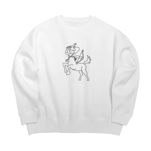 ミノタウロスちゃん Big Crew Neck Sweatshirt