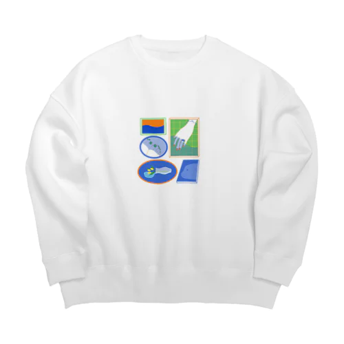 みず Big Crew Neck Sweatshirt