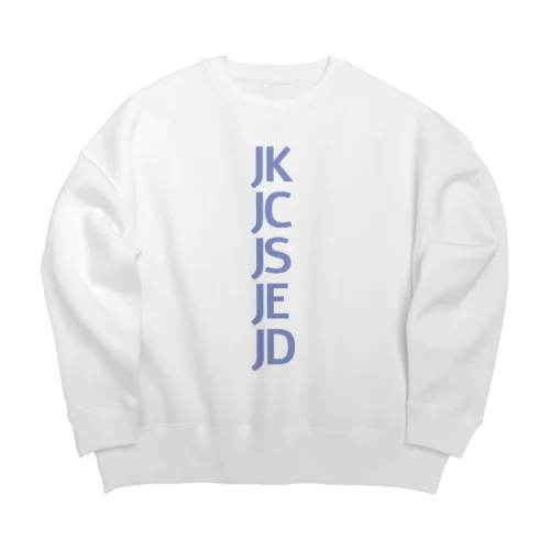 守備範囲をスラングで匂わせ Big Crew Neck Sweatshirt