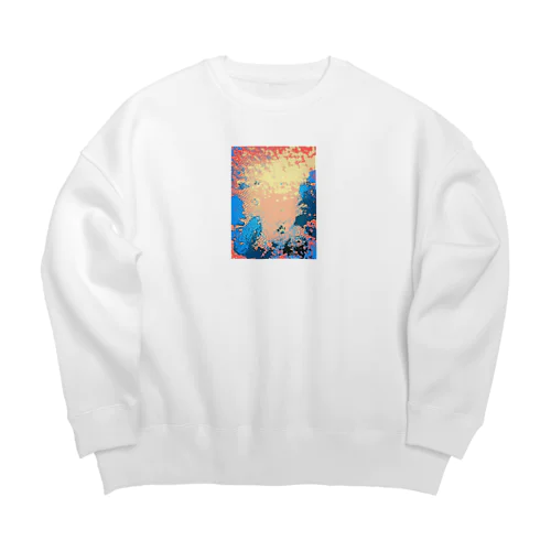 たまおくんです Big Crew Neck Sweatshirt