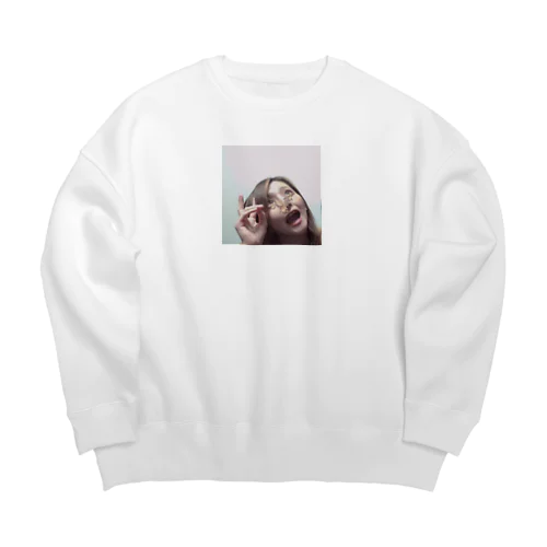 パエリアの巻き寿司 Big Crew Neck Sweatshirt