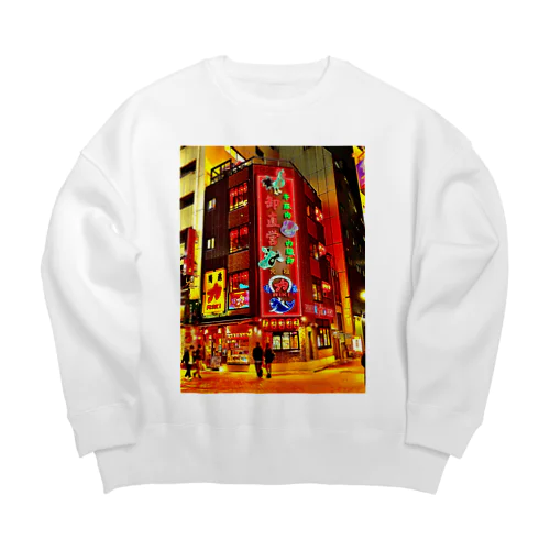 ネオン‼️ Big Crew Neck Sweatshirt