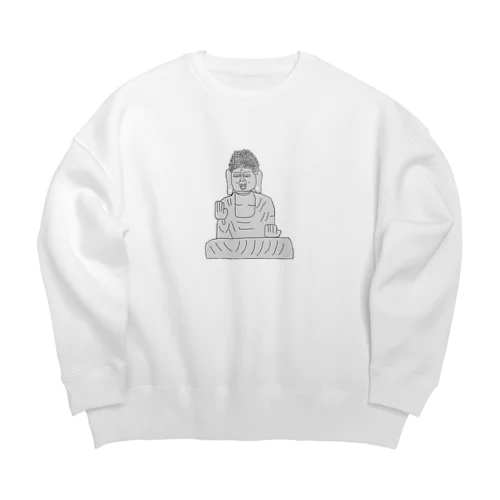 大仏くん Big Crew Neck Sweatshirt