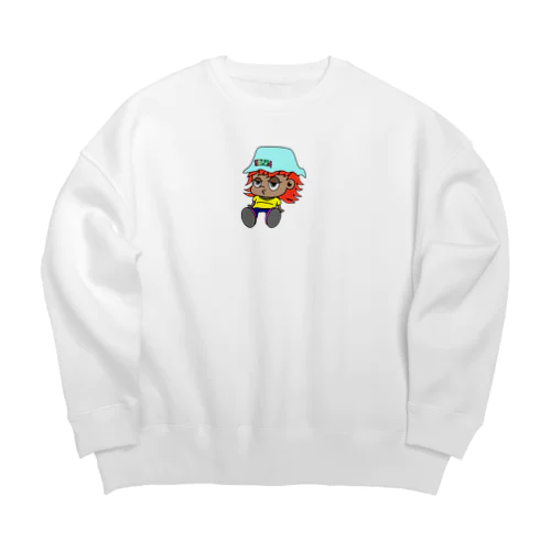 槍　ラフィ Big Crew Neck Sweatshirt