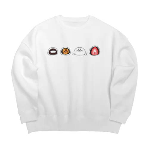 大福 大福 アザラシ 大福 Big Crew Neck Sweatshirt