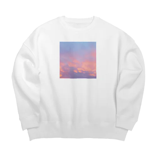 ランクアップウェザー Big Crew Neck Sweatshirt