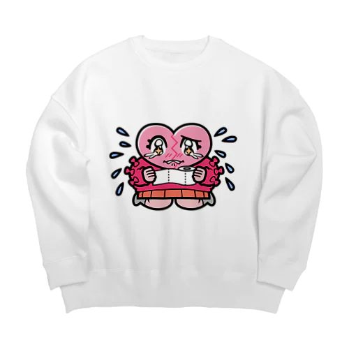 ハートブレイクちゃん Big Crew Neck Sweatshirt