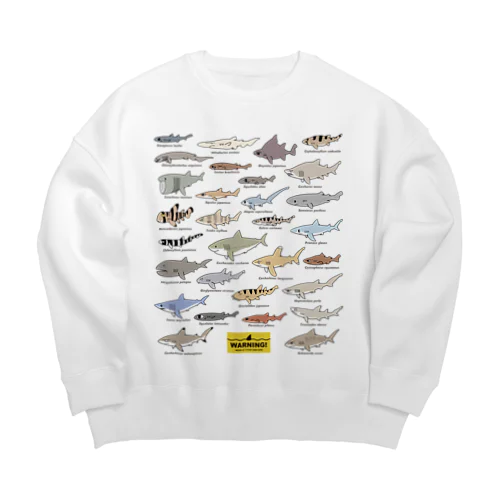 Sharks30(color)1.1 Big Crew Neck Sweatshirt