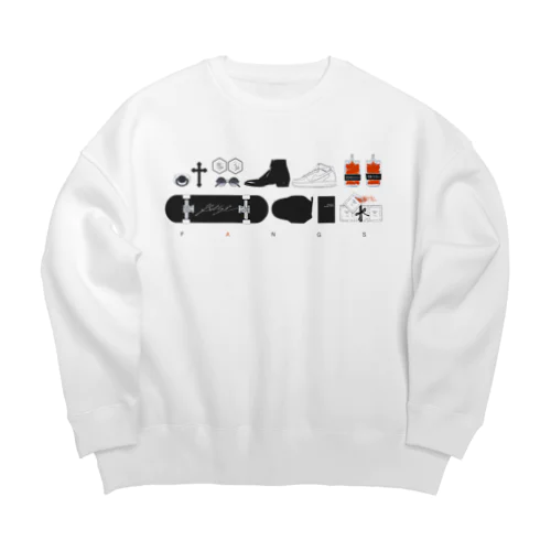 FAVORITE GOODS Big Crew Neck Sweatshirt