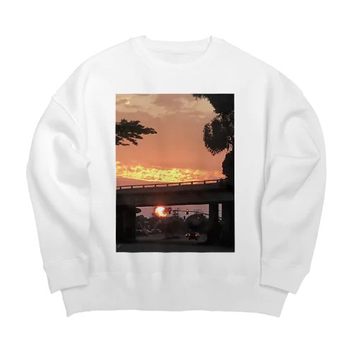 Go Home Big Crew Neck Sweatshirt