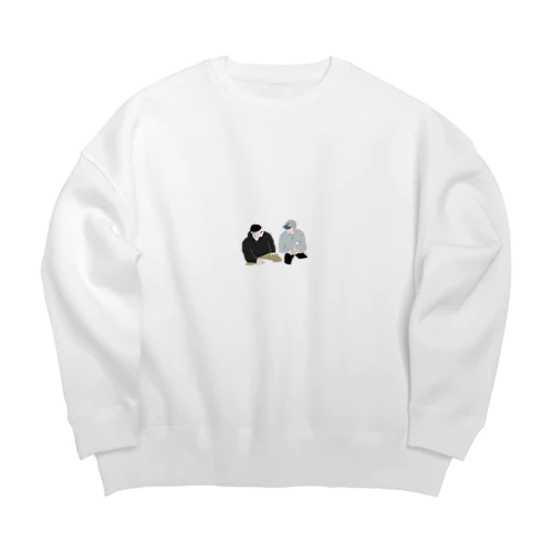 degtomo! Big Crew Neck Sweatshirt