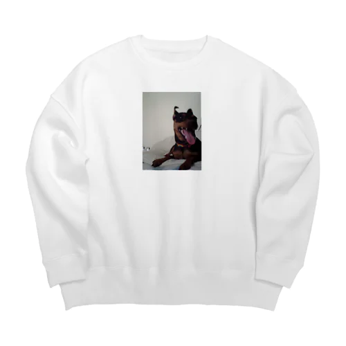 ミニチュアピンシャー Big Crew Neck Sweatshirt