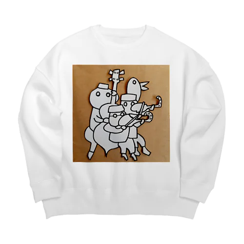 世界の具合 Big Crew Neck Sweatshirt