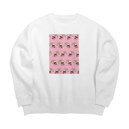 シー君トートバック Big Crew Neck Sweatshirt