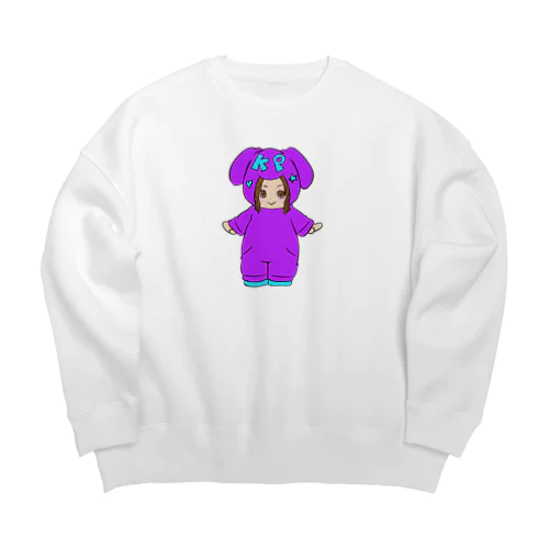 しーちゃまグッズ Big Crew Neck Sweatshirt