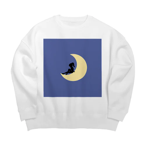 moonlady Big Crew Neck Sweatshirt