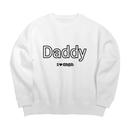 働くHERO Daddy ビッグシルエットスウェット