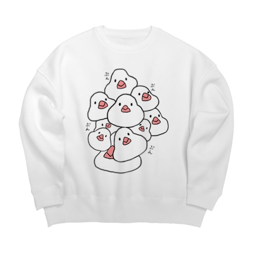 ぶんれつ Big Crew Neck Sweatshirt