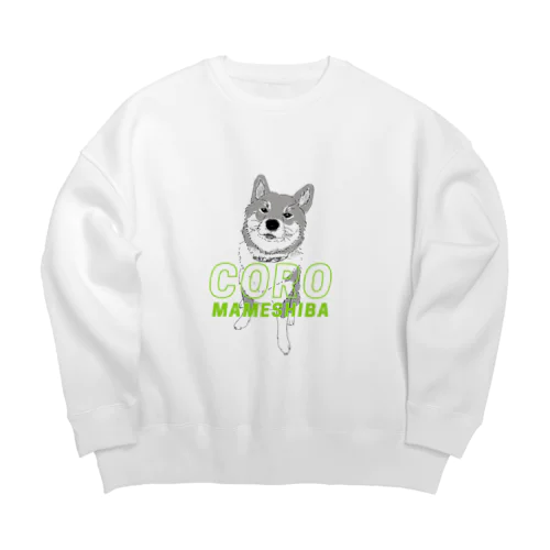 コロイラスト Big Crew Neck Sweatshirt