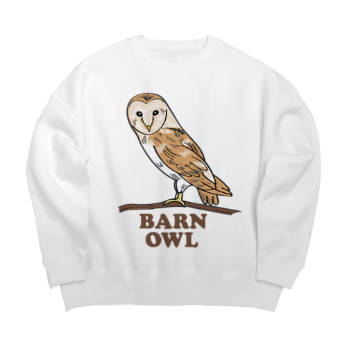 BARN OWL -メンフクロウ- ビッグシルエットスウェット