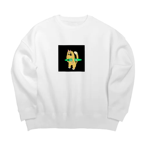 スザキャット Big Crew Neck Sweatshirt