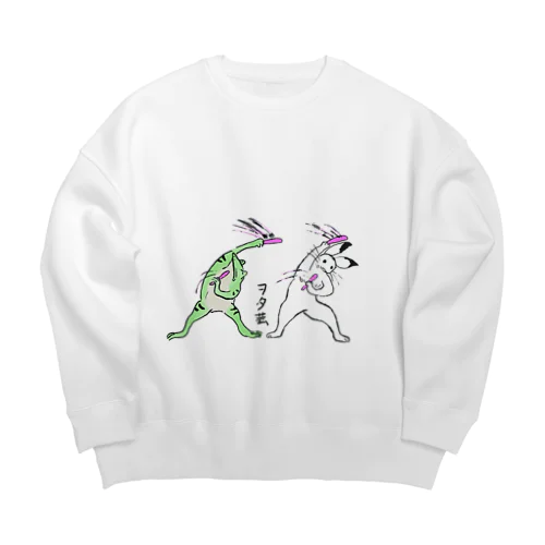 ヲタ芸 Big Crew Neck Sweatshirt