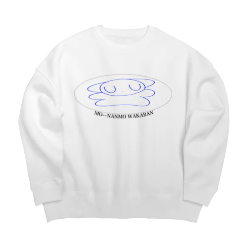 ᴹᴼ~ᴺᴬᴺᴹᴼ ᵂᴬᴷᴬᴿᴬᴺ Big Crew Neck Sweatshirt