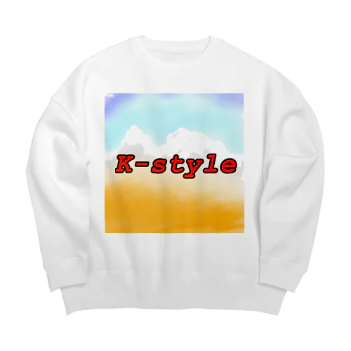 夕暮れ style Big Crew Neck Sweatshirt