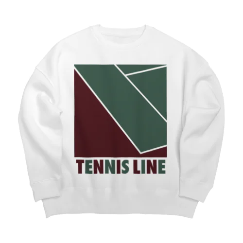 TENNIS LINE-テニスライン- Big Crew Neck Sweatshirt