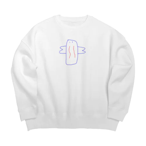 レツカイオー Big Crew Neck Sweatshirt