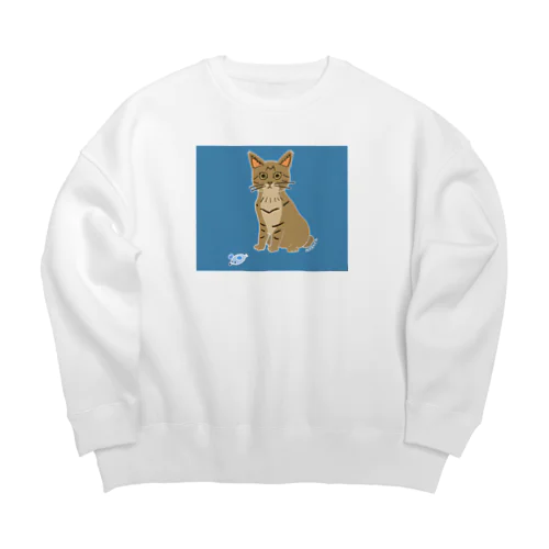 ねずみはどこ？ Big Crew Neck Sweatshirt