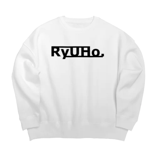 RyUHo. ホワイト Big Crew Neck Sweatshirt