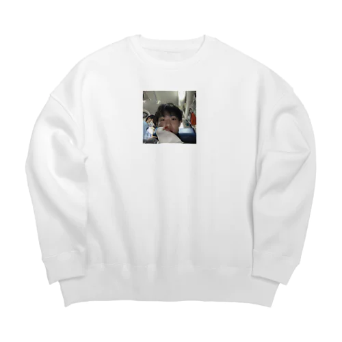 歯抜けギャング Big Crew Neck Sweatshirt