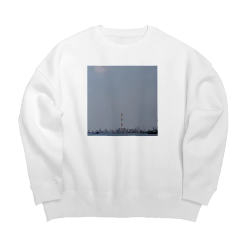  Industrial chimney Big Crew Neck Sweatshirt