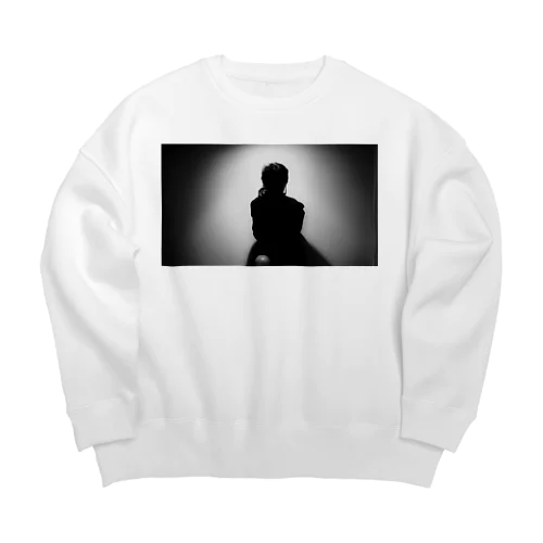 シルエット　C Big Crew Neck Sweatshirt