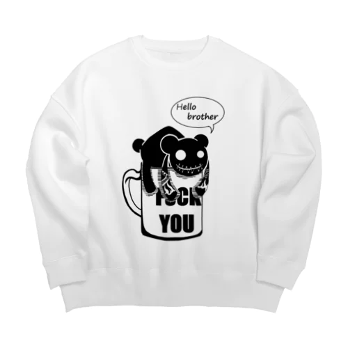 くまちゃん Big Crew Neck Sweatshirt