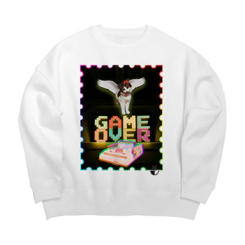 GAME OVER Big Crew Neck Sweatshirt