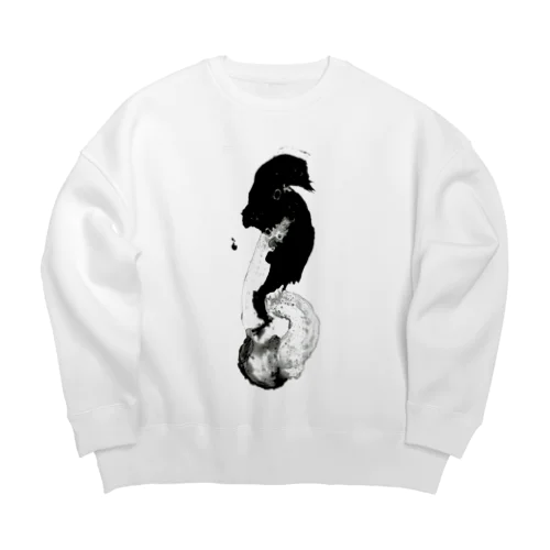 魂が動いている02 Big Crew Neck Sweatshirt