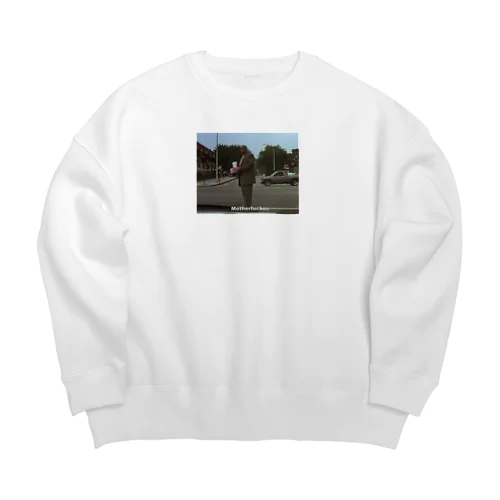 まだふぁかー Big Crew Neck Sweatshirt