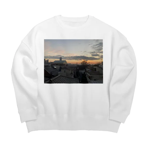 The times of my city Big Crew Neck Sweatshirt