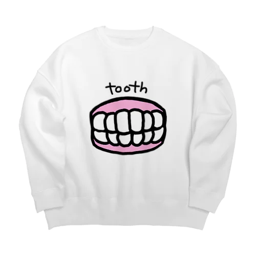 tooth Big Crew Neck Sweatshirt