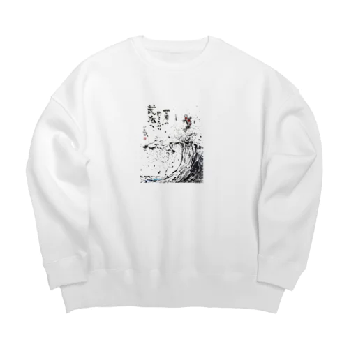 高級ライン“France Paris Gallery Exhibition”  Big Crew Neck Sweatshirt