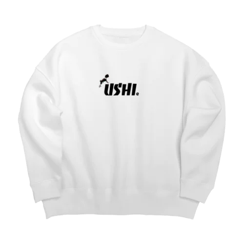 うし君スウェット Big Crew Neck Sweatshirt