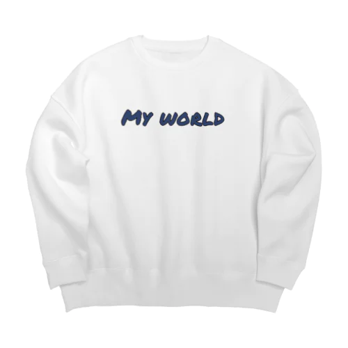 My world Big Crew Neck Sweatshirt