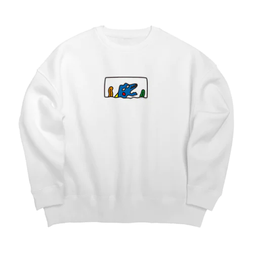 ワニ Big Crew Neck Sweatshirt