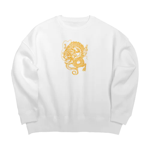 ウィスキードラゴン Big Crew Neck Sweatshirt