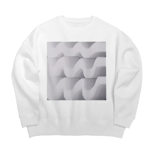 かたい雲 Big Crew Neck Sweatshirt