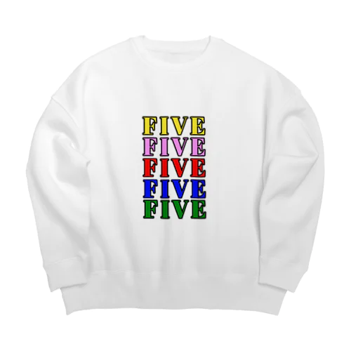FIVE Big Crew Neck Sweatshirt